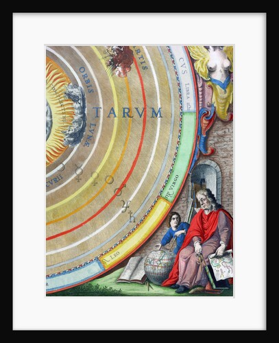 An astronomer by Andreas Cellarius