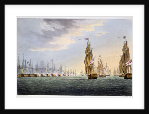 Battle of the Nile by Thomas Sutherland