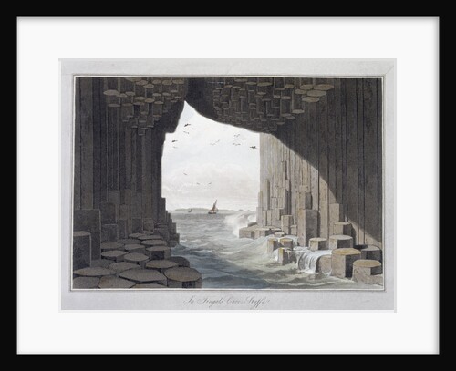 In Fingal's Cave by William Daniell
