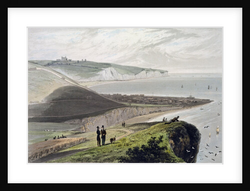 Dover, from Shakespeare's Cliff by William Daniell