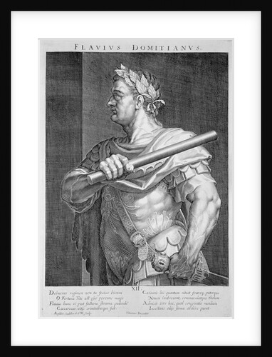 Flavius Domitian by Aegidius Sadeler II