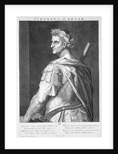 Tiberius by Aegidius Sadeler II