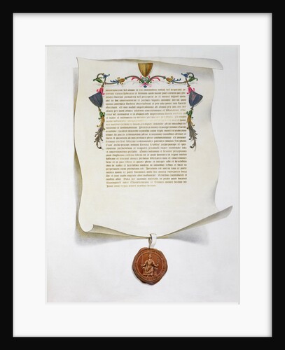 Facsimile edition of the Magna Carta by Anonymous