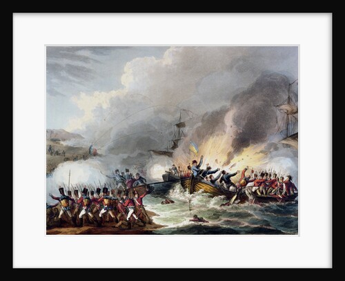 Landing of the British Troops in Egypt by Thomas Sutherland