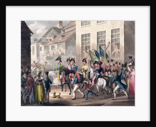 Entrance of the Allies into Paris by Thomas Sutherland