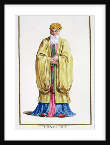 Confucius by Pierre Duflos