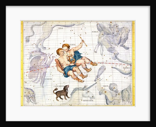 Constellations of Gemini and Canis Minor by Anonymous