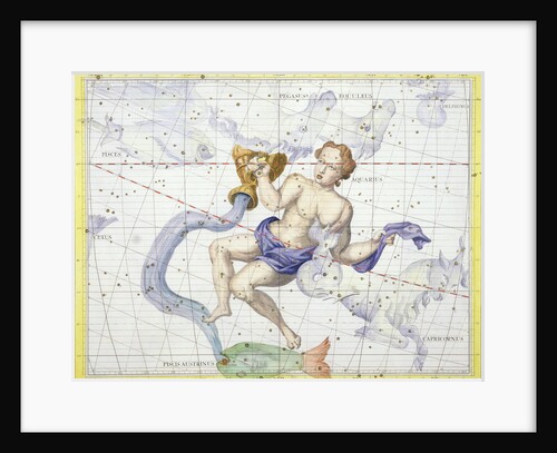 Constellation of Aquarius by Anonymous