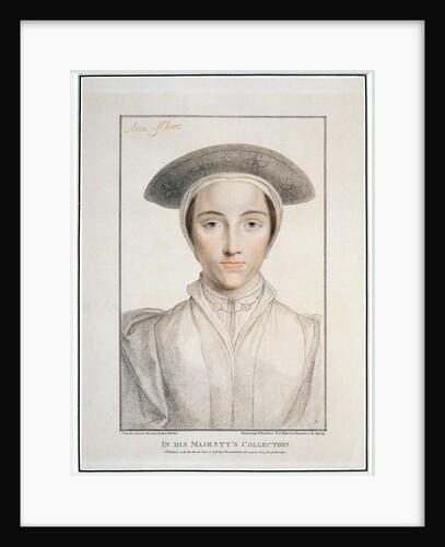 Anne of Cleves by Francesco Bartolozzi