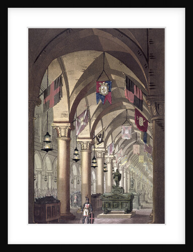 Tombs of the Knights Templar by Alessandro Sanquirico