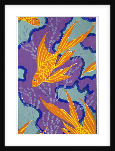 Fish motif by EA Seguy