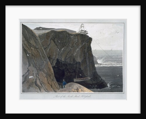 Part of the South Stack by William Daniell
