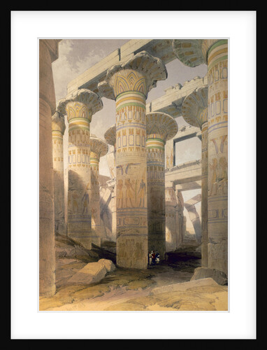 Hall of Columns by David Roberts