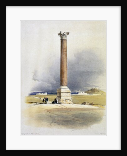 Pompey's Pillar by David Roberts
