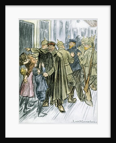 Husbands and Fathers by Louis Raemaekers