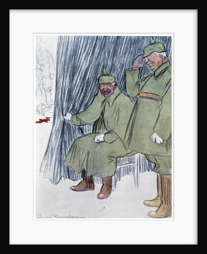 Miss Cavell, 1915: The Execution of Edith Cavell by Louis Raemaekers