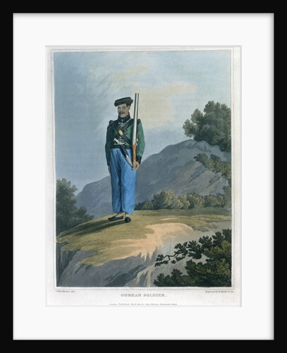 Gorkah Soldier by Havell & Son