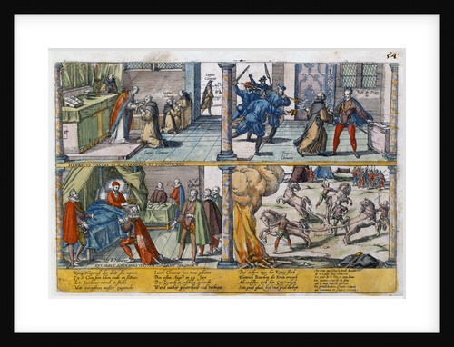 The assassination of Henry III of France by Anonymous