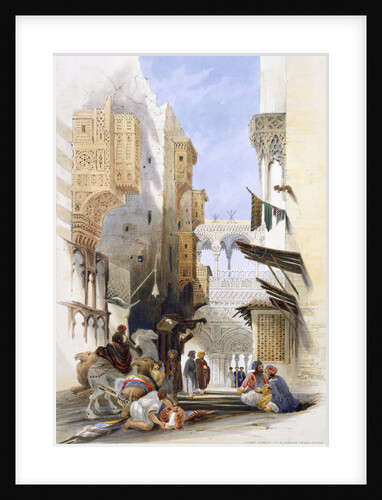 Street Leading to El Azhar by A Margaretta Burr