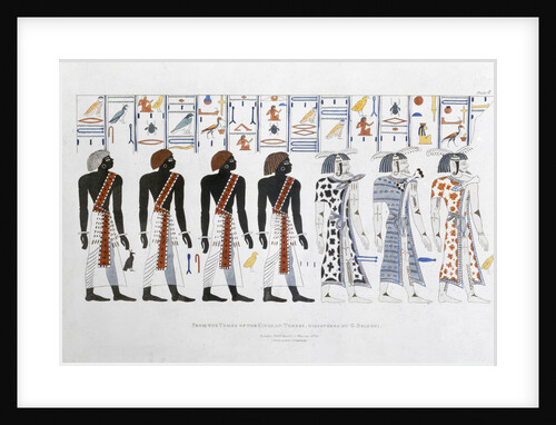 Hieroglyphics from the Tombs of the Kings at Thebes by Charles Joseph Hullmandel