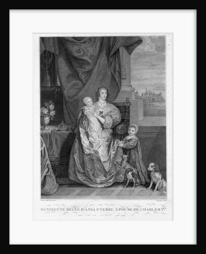 Henrietta Maria by Henri-Arthur Bonnefoy