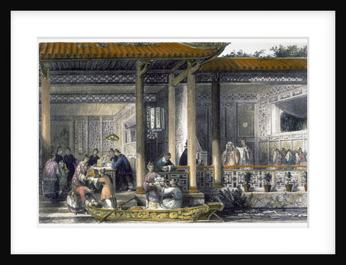 Arrival of Marriage Presents at the Bridal Residence by Anonymous