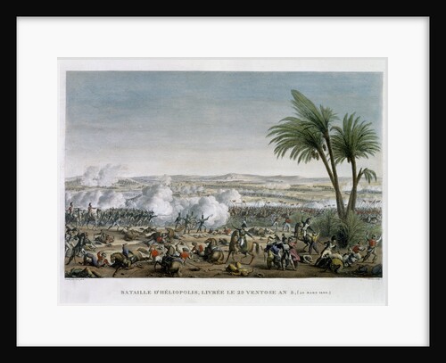 The Battle of Heliopolis by Edme Bovinet