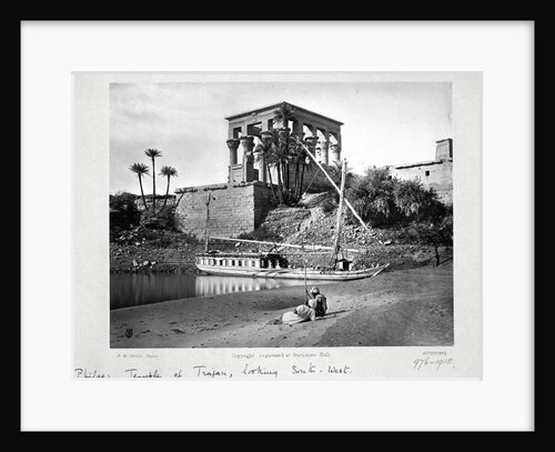 The Temple of Trajan, looking south-west by Frank Mason Good