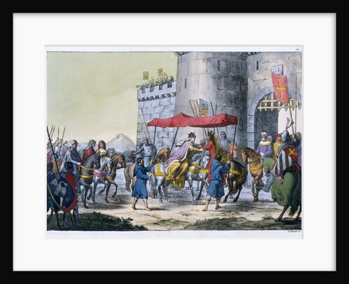 The wedding of Edward I and Eleanor of Castile by Anonymous