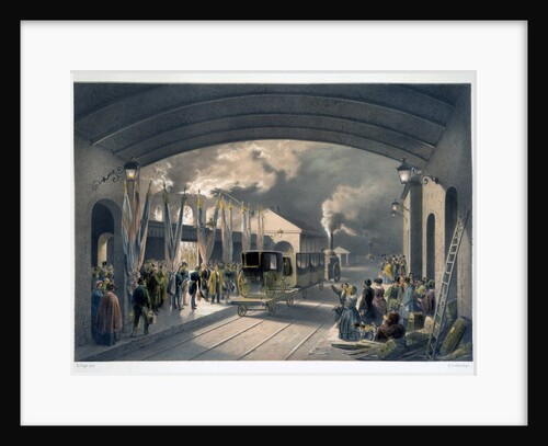 The King at New Cross Station by Anonymous