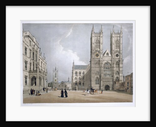 Westminster Abbey and Hospital by Thomas Shotter Boys