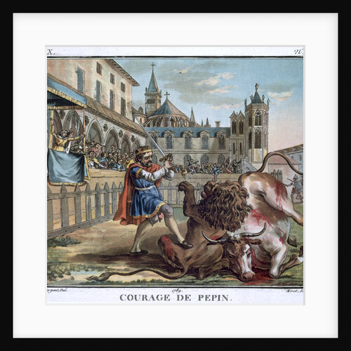 The Courage of Pepin by Jean Baptiste Morret