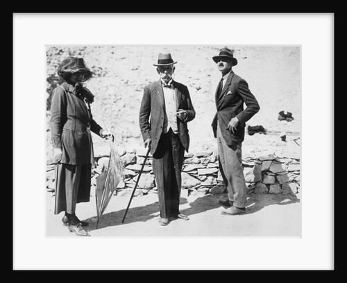 Visitors to the Tomb of Tutankhamun by Harry Burton