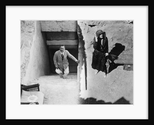 Visitors to the Tomb of Tutankhamun by Harry Burton