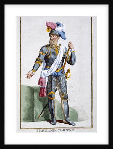 Hernan Cortes by Pierre Duflos