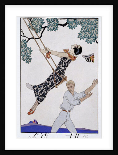 The Swing by Georges Barbier