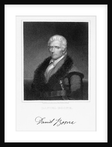 Daniel Boone by James Barton Longacre