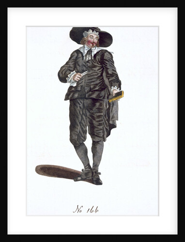 Habit of an Oliverian 1650 by Anonymous