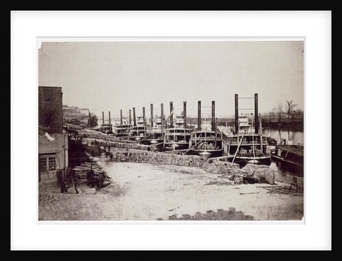 Steamers on the Mississippi by Anonymous