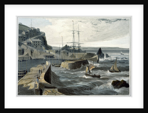 Mevagissey by William Daniell
