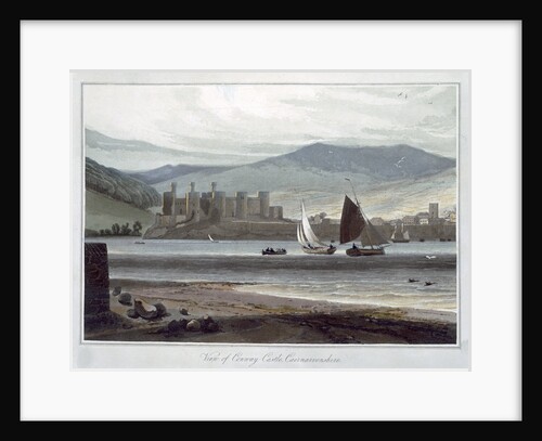 View of Conway Castle by William Daniell