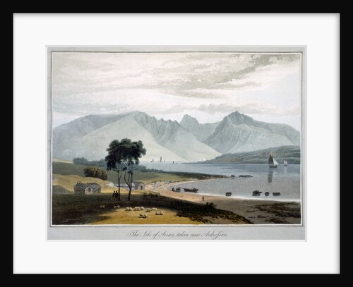 The Isle of Arran taken near Ardrossan by William Daniell