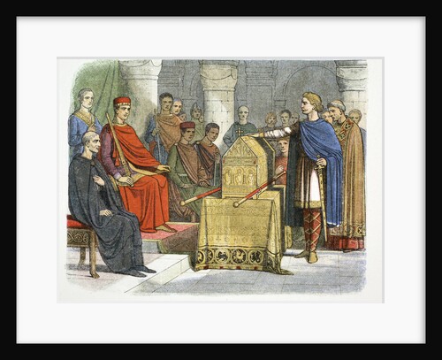 Harold II swears fidelity to Duke William of Normandy by James William Edmund Doyle