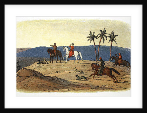 Richard I of England refuses to look upon Jerusalem, having failed to conquer it by James William Edmund Doyle