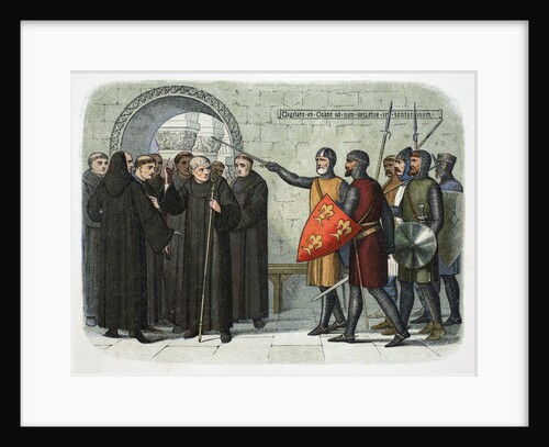 The monks of Christ Church, Canterbury, expelled by James William Edmund Doyle