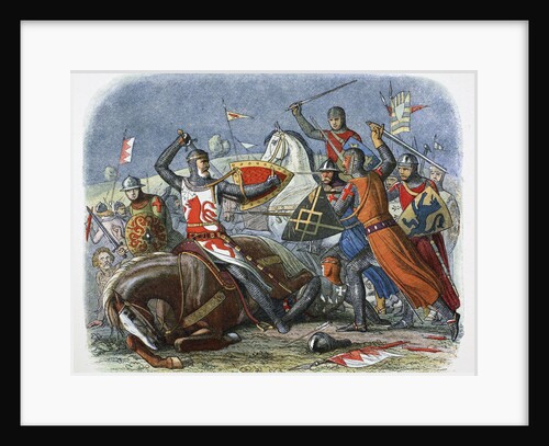 Death of Simon de Montfort, Battle of Evesham by James William Edmund Doyle