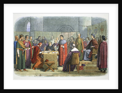 Edward I of England acknowledged as suzerain of Scotland by James William Edmund Doyle