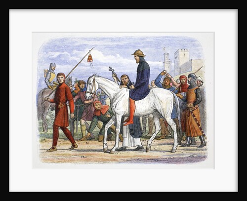 Thomas, Earl of Lancaster, being led to execution by James William Edmund Doyle