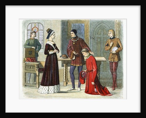 The Earl of Warwick submits to Queen Margaret by James William Edmund Doyle