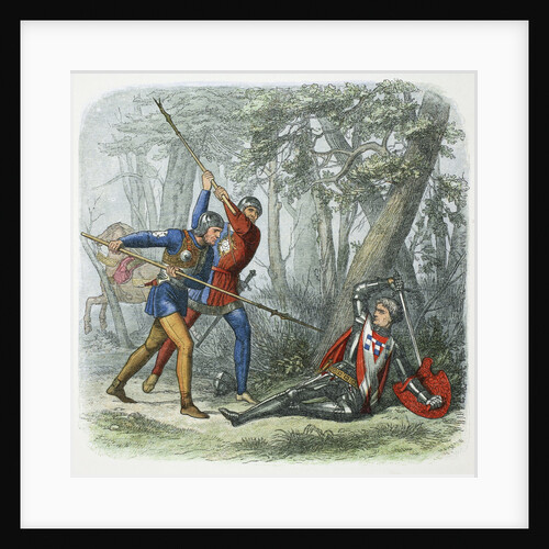 Death of Warwick the Kingmaker, Battle of Barnet by James William Edmund Doyle